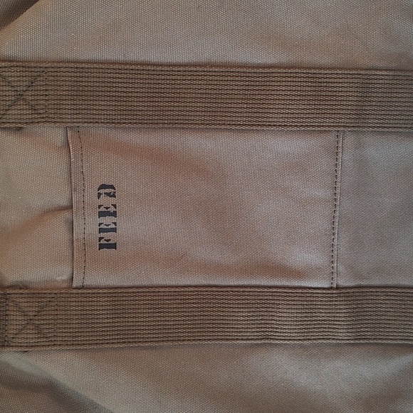 FEED Tote •Olive Green•Used - Picture 2 of 13